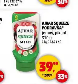 Penny Market Ajvar squeeze podravka nabídka