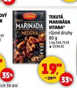 Penny Market Vitana tekutá marináda nabídka