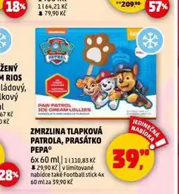 Penny Market Zmrzlina tlapková patrola nabídka