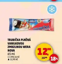 Penny Market Trubička plněná vanilkovou zmrzlinovou wera nova nabídka