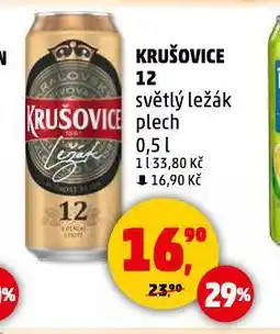 Penny Market Pivo krušovice nabídka