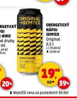Penny Market Semtex energy drink nabídka