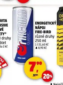 Penny Market Fire-bird energetický nápoj nabídka