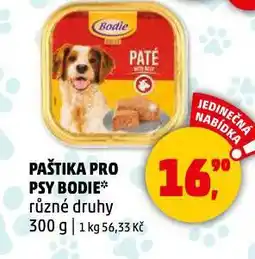 Penny Market Bodie paštika pro psy nabídka