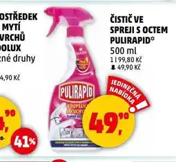 Penny Market Pulirapid čisticí prostředek nabídka