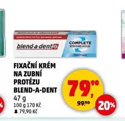 Penny Market Blend a dent fixační krém na zubní protézu nabídka