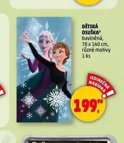 Penny Market Dětský osuška nabídka