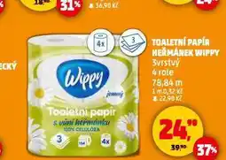 Penny Market Wippy toaletní papír nabídka