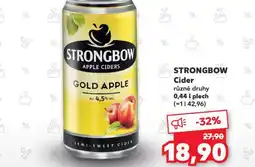 Kaufland Strongbow cidder nabídka