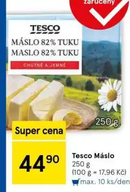 Tesco Tesco Máslo nabídka