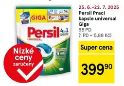 Tesco Persil Prací kapsle universal Giga nabídka