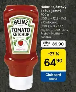 Tesco Heinz Rajčatový kečup jemný nabídka