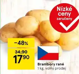 Tesco Brambory rané nabídka