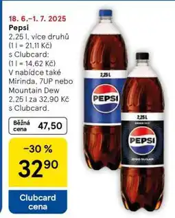 Tesco Pepsi nabídka