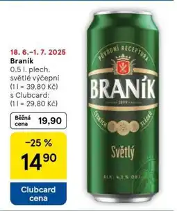 Tesco Braník nabídka