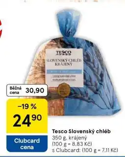 Tesco Tesco Slovenský chléb nabídka