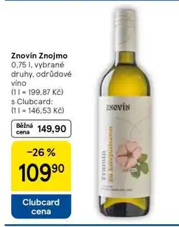 Tesco Znovín Znojmo nabídka