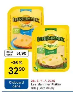 Tesco Leerdammer plátky nabídka