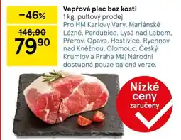 Tesco Vepřová plec bez kosti nabídka