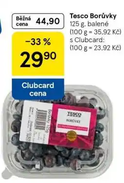 Tesco Tesco Borůvky nabídka