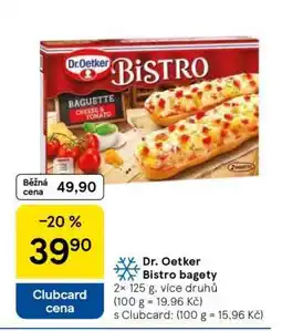 Tesco Dr. Oetker Bistro bagety nabídka