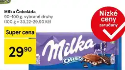 Tesco Milka Čokoláda nabídka