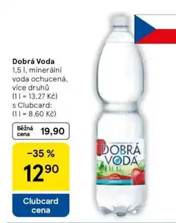 Tesco Dobrá voda nabídka