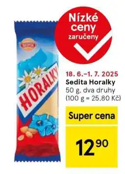 Tesco Sedita Horalky nabídka
