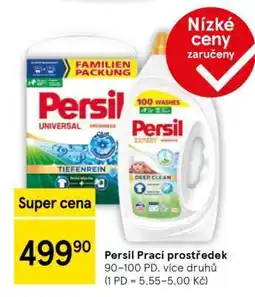 Tesco Persil prací prostředek nabídka