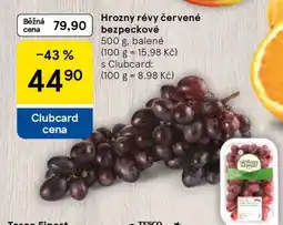 Tesco Hrozny révy červené bezpeckové nabídka