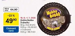 Tesco HUBBA BUBBA ŽVÝKAČKY nabídka