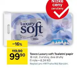 Tesco Tesco Luxury soft Toaletní papír nabídka