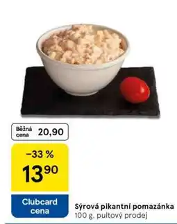 Tesco Sýrová pikantní pomazánka nabídka