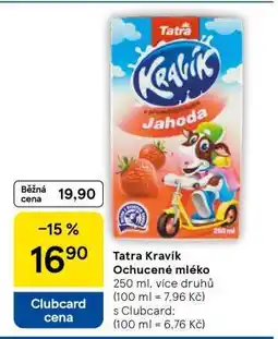 Tesco TATRA KRAVÍK Ochucené mléko nabídka