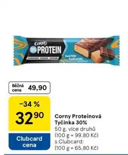 Tesco Corny Proteinová tyčinka 30% nabídka
