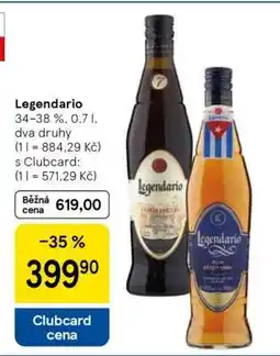 Tesco Legendario nabídka