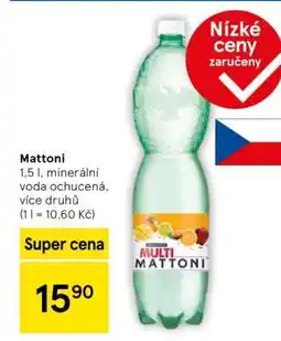 Tesco Mattoni nabídka