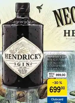 Tesco Hendrick’s Gin nabídka