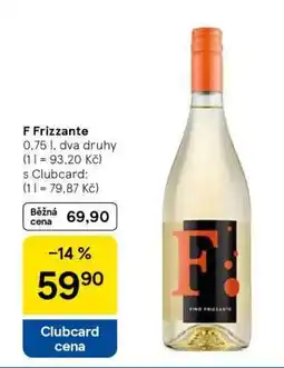 Tesco F FRIZZANTE nabídka