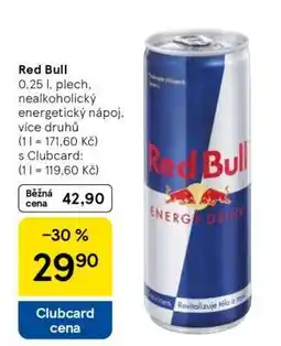 Tesco Red Bull nabídka