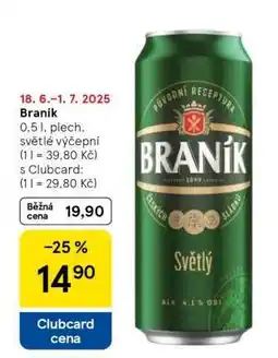 Tesco Braník nabídka