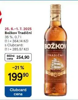 Tesco Božkov Tradiční nabídka