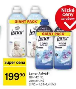 Tesco Lenor aviváž nabídka