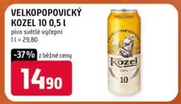 Terno Velkopopovický Kozel 10° 0,5 l nabídka