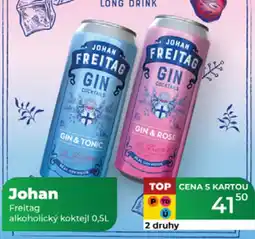 Tamda Foods Johan Freitag alkoholický koktejl nabídka
