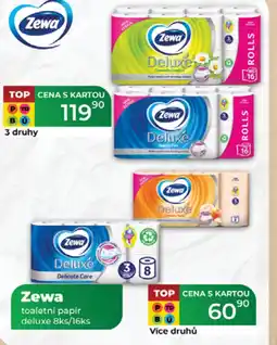 Tamda Foods Zewa toaletní papír deluxe nabídka