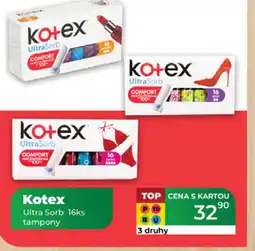 Tamda Foods Kotex Ultra Sorb tampony nabídka