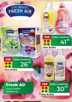 Tamda Foods Fresh Air prací prášek /gel/aviváž nabídka