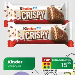 Tamda Foods Kinder Crispy nabídka