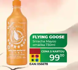 Tamda Foods FLYING GOOSE Sriracha Mayoo omáčka nabídka